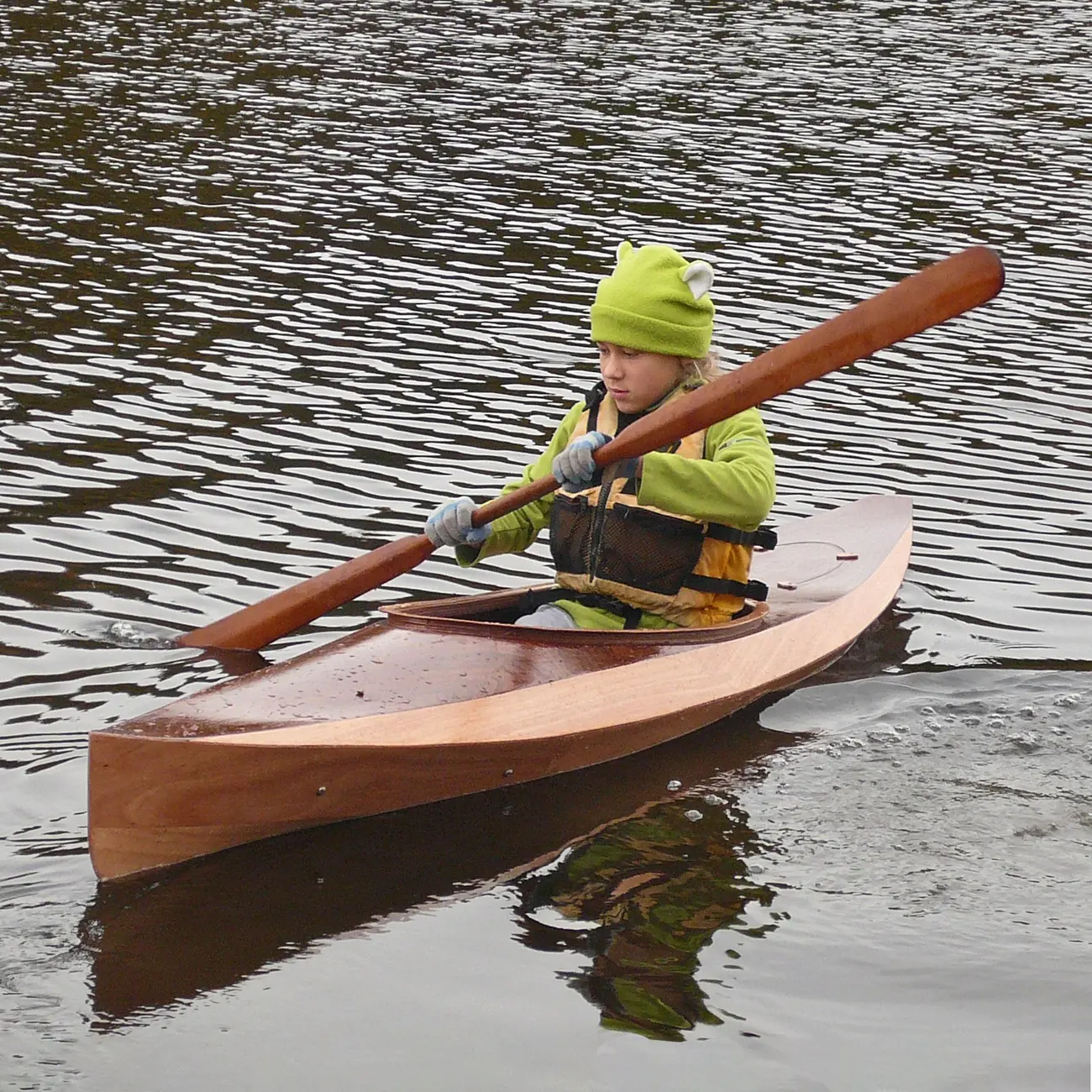 CLC Wood Duckling 8 kayak