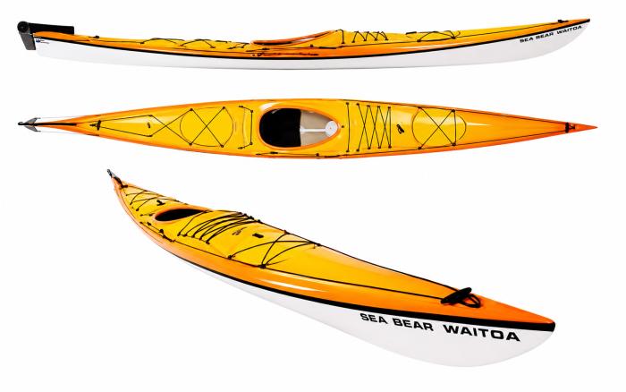 Paddling Perfection Seabear Waitoa kayak