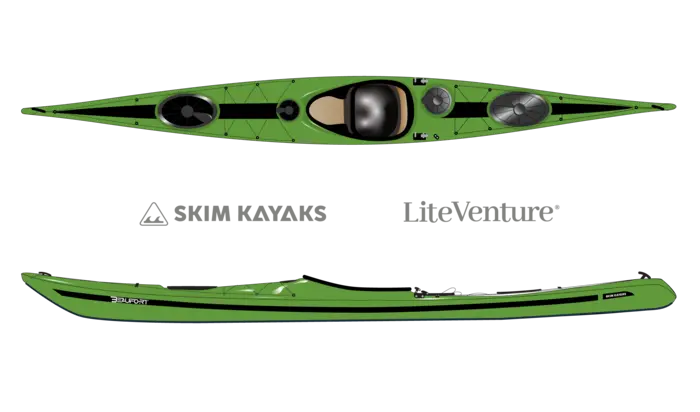 Skim Beaufort kayak