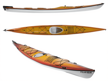 Paddling Perfection Polar Bear kayak