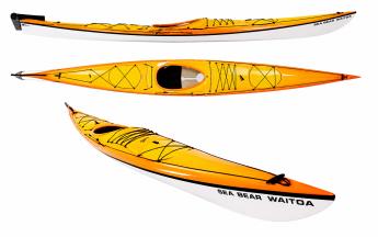 Paddling Perfection Seabear Waitoa kayak